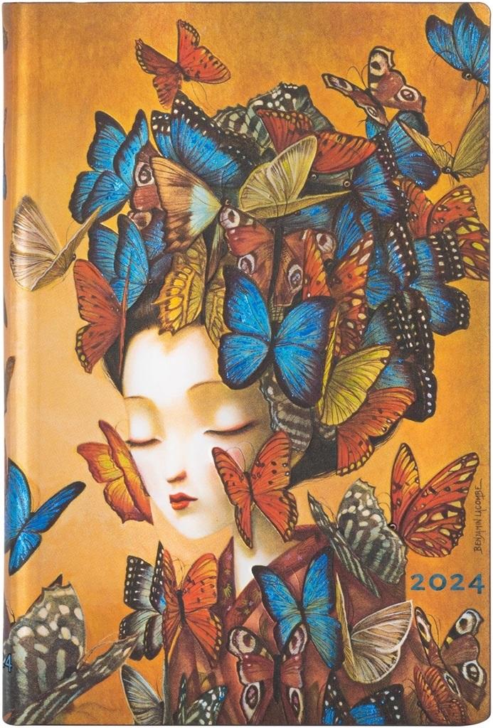 Kalendarz Tygodniowy Mini 2024 Madame Butterfly Dadada Pl