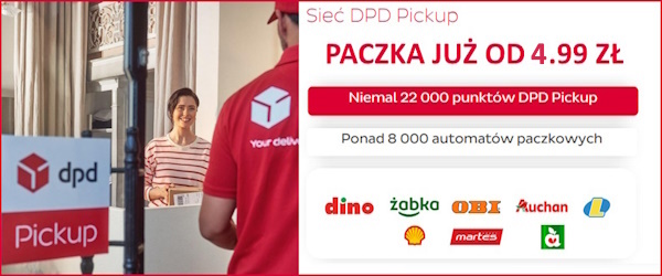 DPD Pickup 4,99 zł