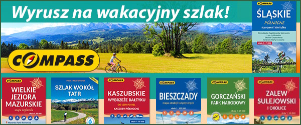 Banner Compass mapy wybierz się na szlak