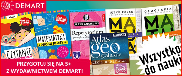 Baner wydawnictwo Demart do nauki