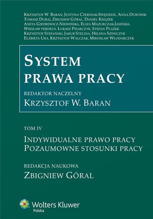System prawa pracy Tom 4