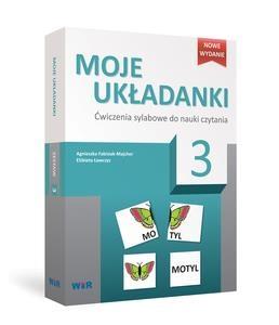 Moje układanki 3. Ćwiczenia sylabowe do nauki czytania