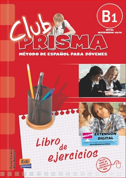 Club Prisma B1 Libro de ejercicios EDI-NUMEN