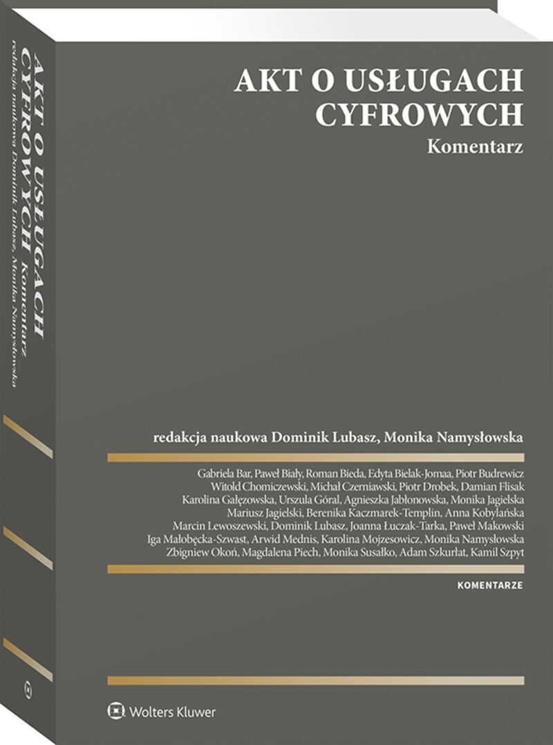 Akt o usługach cyfrowych. Komentarz
