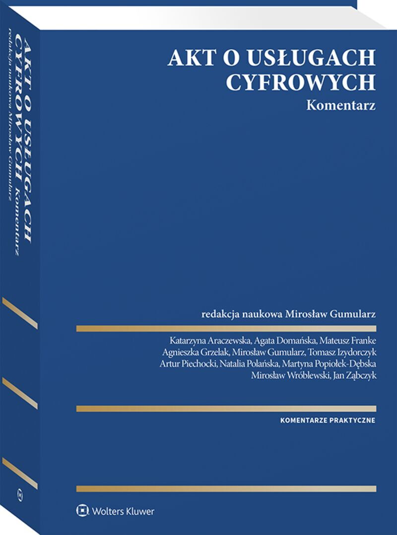 Akt o usługach cyfrowych. Komentarz