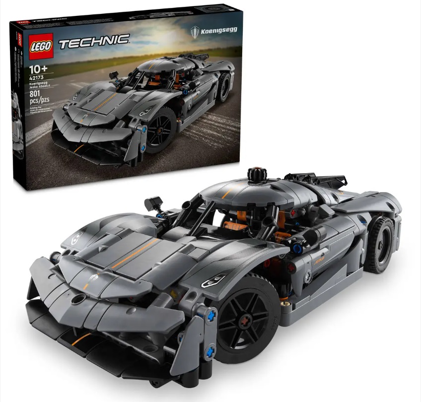 LEGO(R) TECHNIC 42173 Szary hipersamochód Koenigsegg