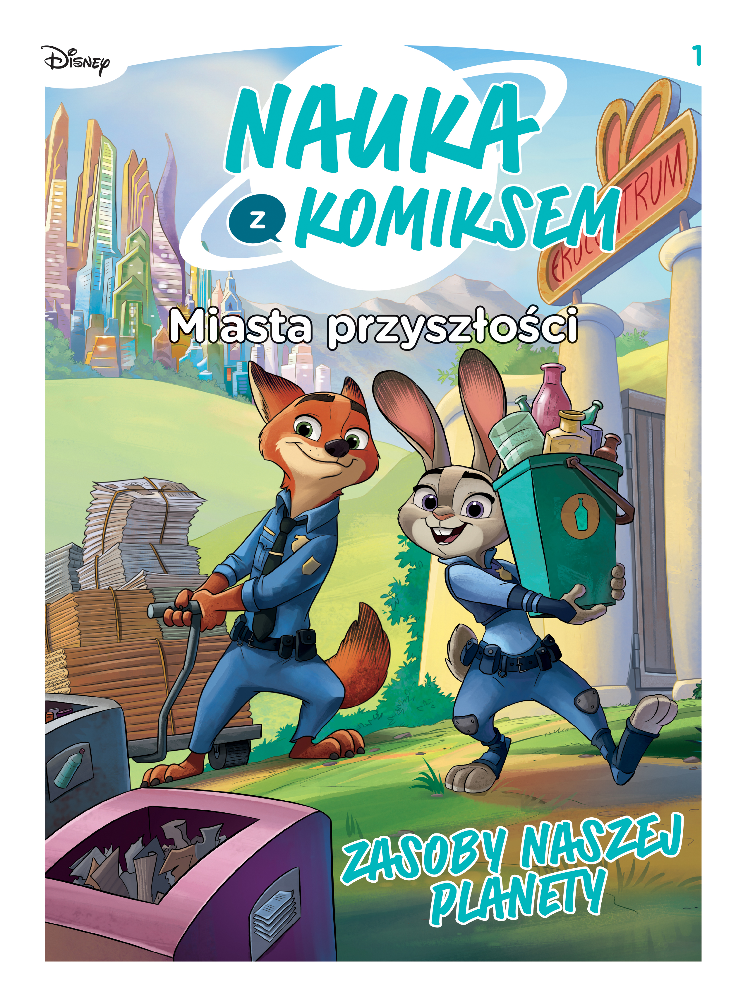 Nauka z komiksem. Miasta przyszłości T.1