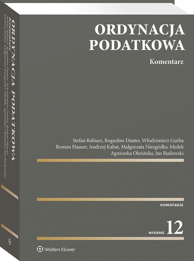 Ordynacja podatkowa. Komentarz
