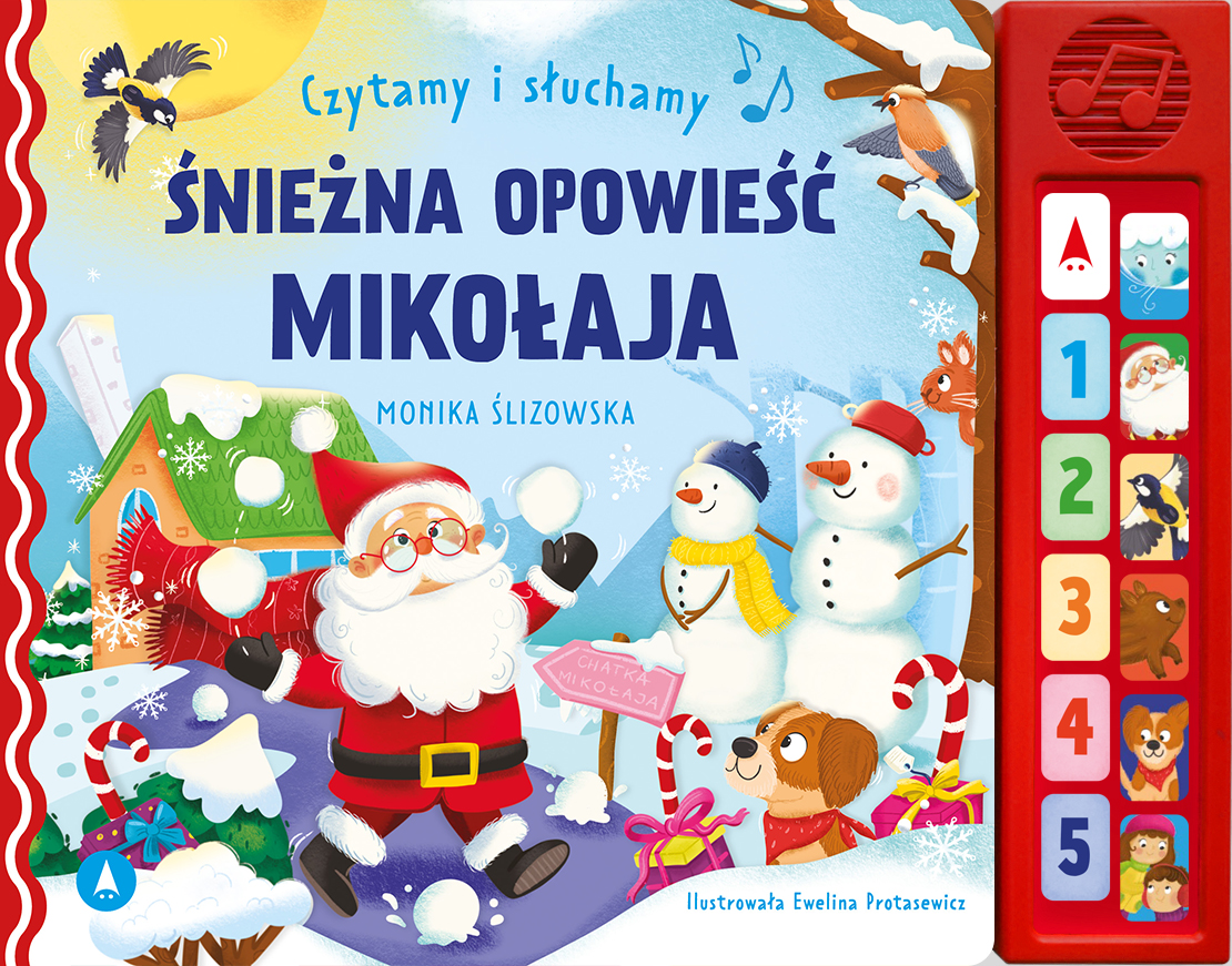 Czytamy i słuchamy. Śnieżna opowieść Mikołaja