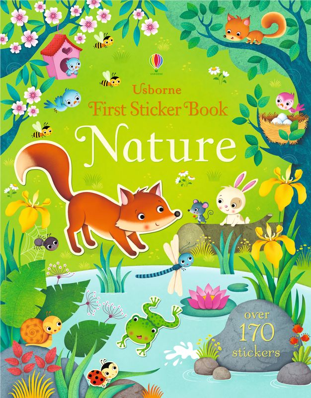 First Sticker Book. Nature wer. angielska