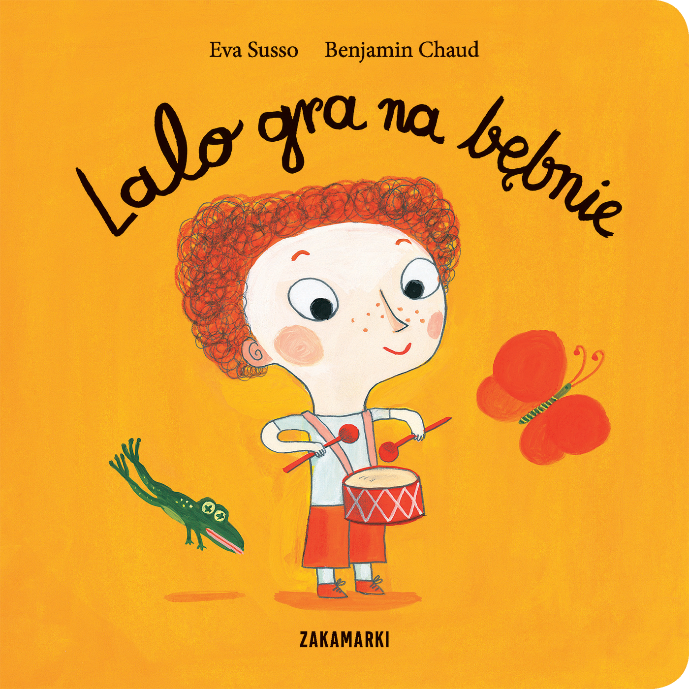 Lalo gra na bębnie. Binta, Babo, Lalo