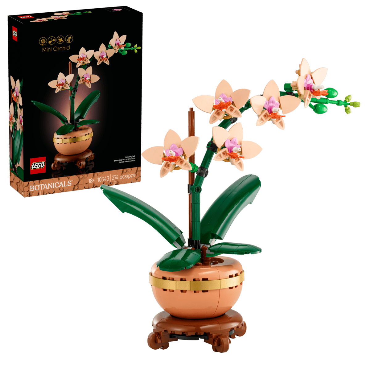 LEGO(R) BOTANICALS 10343 Mała orchidea