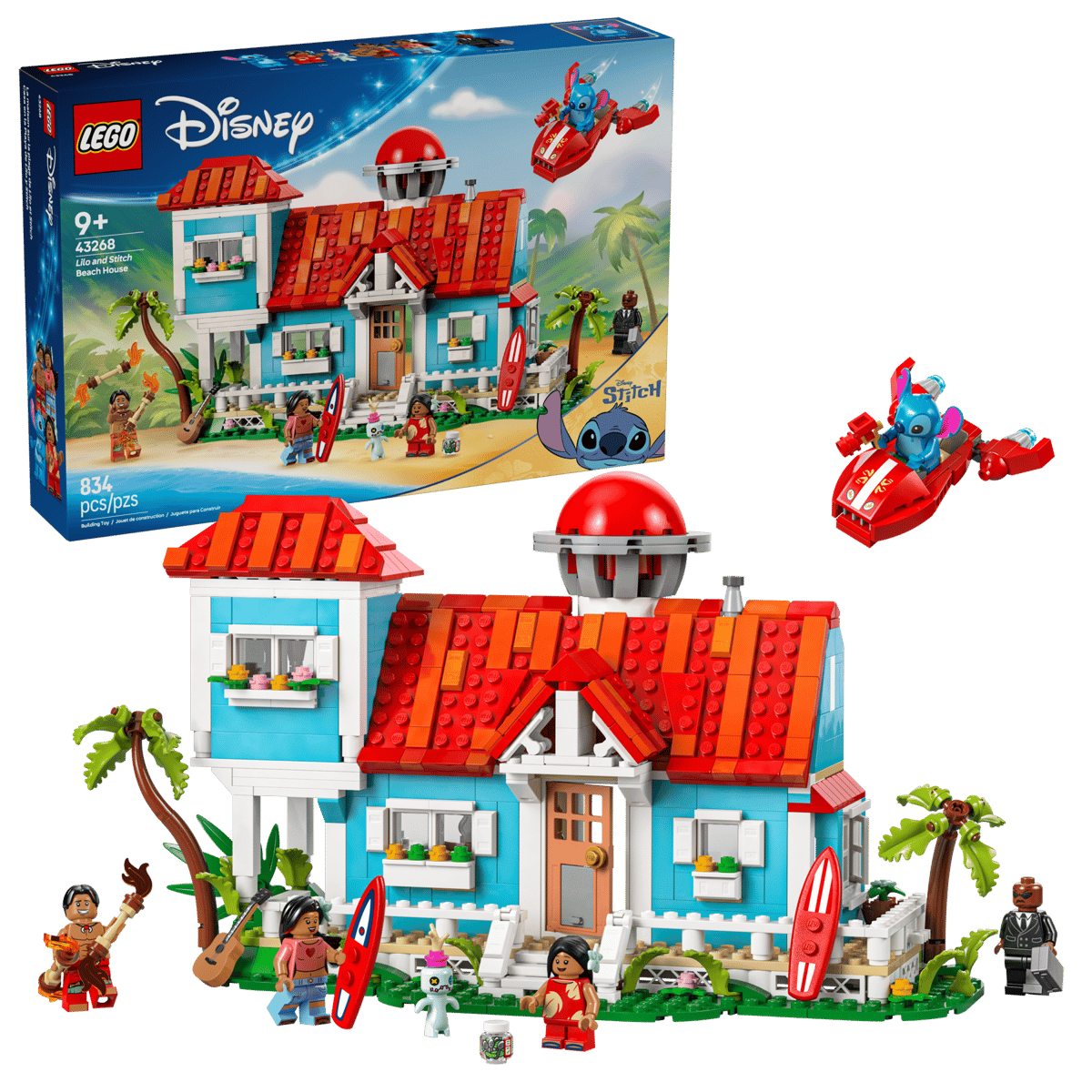 LEGO(R) DISNEY CLASSIC 43268 Domek na plaży Lilo i Stitcha