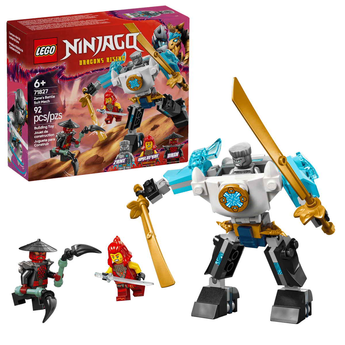LEGO(R) DREAMZZZ 71497 Tygrysi mech Coopera i hot rod Zero