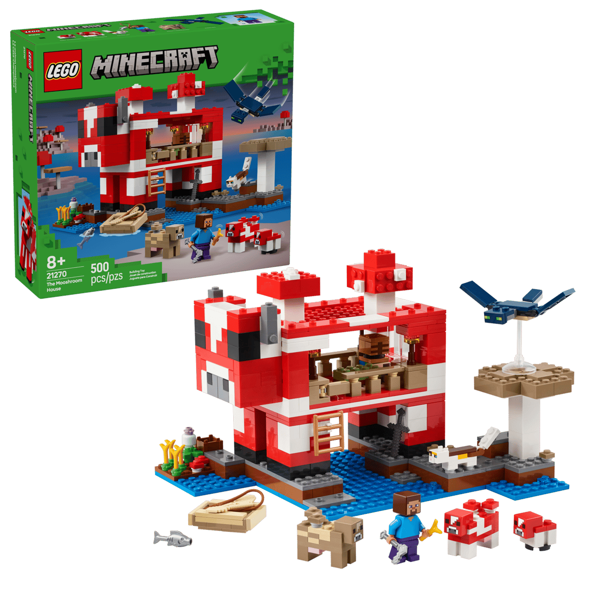 LEGO(R) MINECRAFT 21270 Dom grzybowej krowy