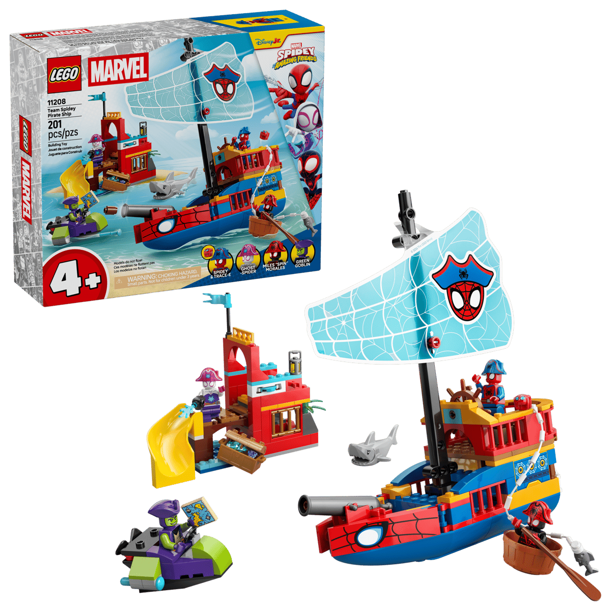 LEGO(R) SPIDEY 11208 Statek piracki drużyny Spidey’ego