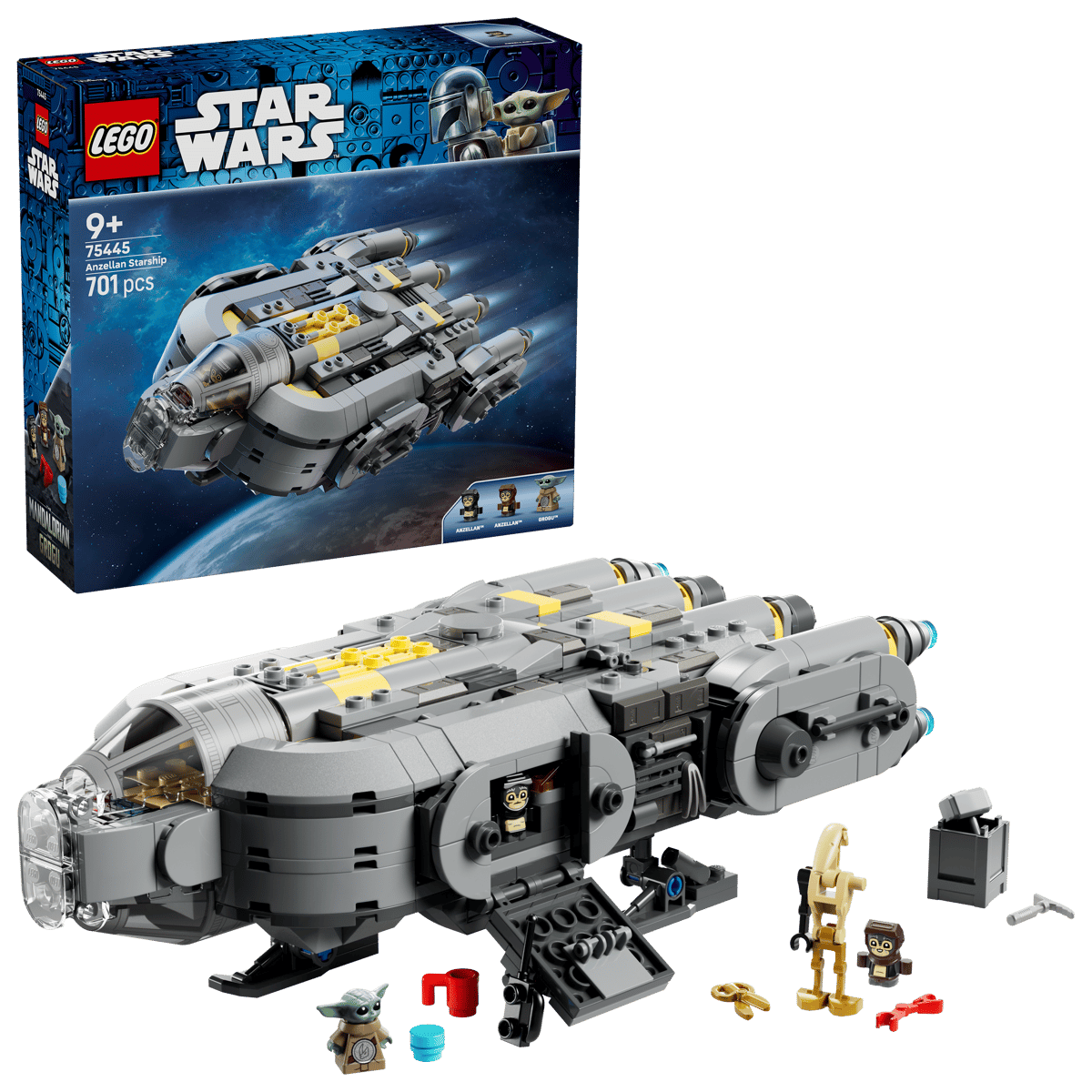LEGO(R) STAR WARS 75445 Anzellański statek gwiezdny