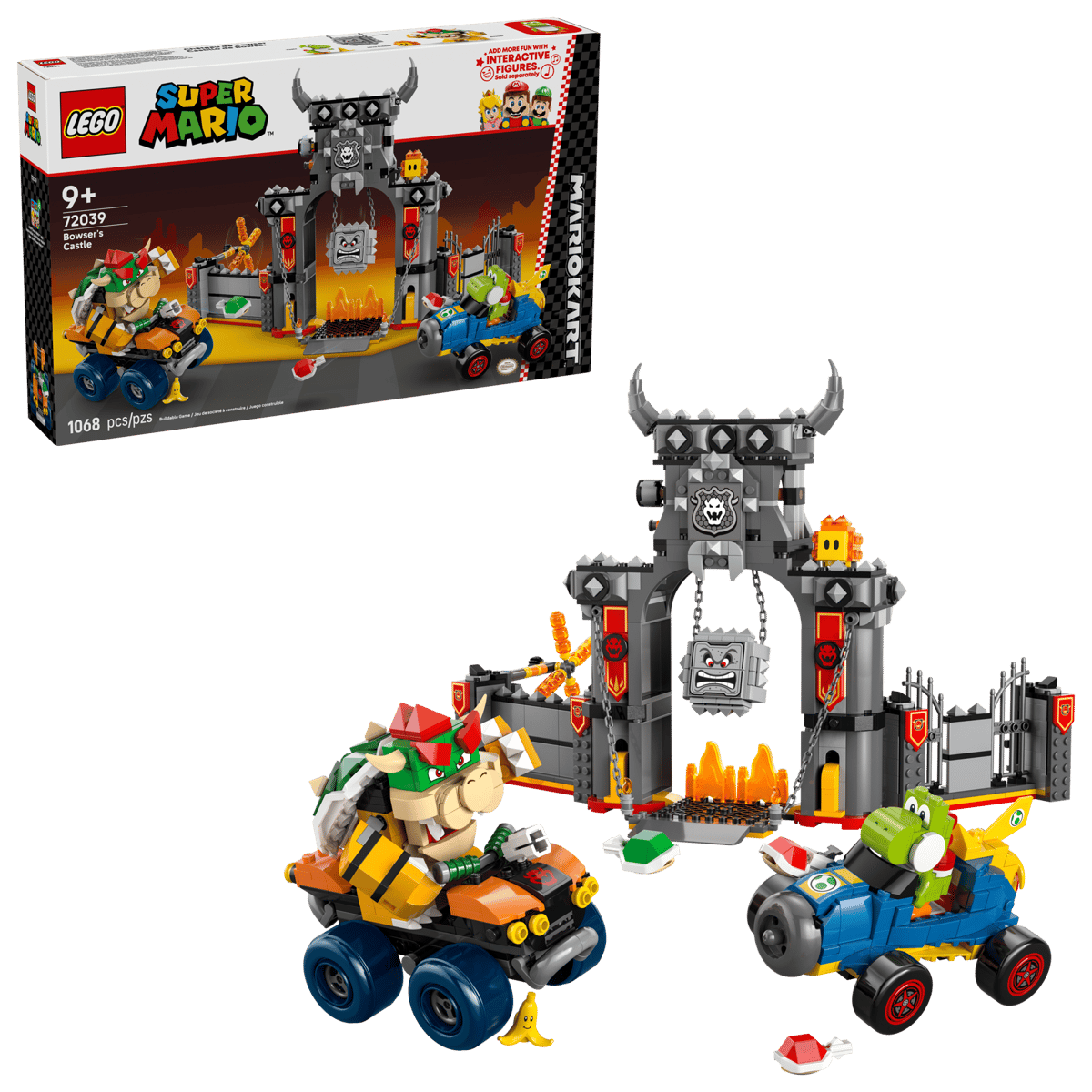 LEGO(R) SUPER MARIO 72039 Mario Kart™ — Bowser i jego zamek
