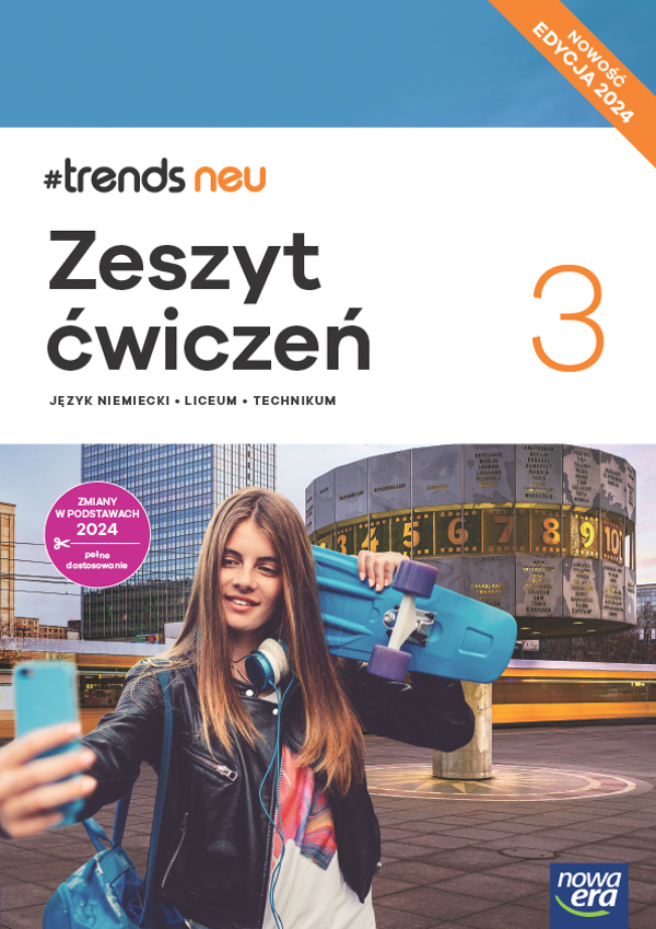 Nowa Język Niemiecki Trends Neu 3 zeszyt ćwiczeń liceum i technikum