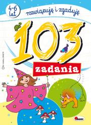 103 zadania. Autor: Jolanta Czarnecka. Dadada.pl Okładka książki 103 zadania
