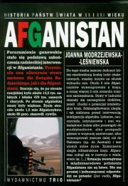 Afganistan. Autor: Modrzejewska-Leśniewska Joanna. Dadada.pl Okładka książki Afganistan