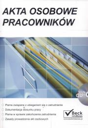 Okładka książki Akta osobowe pracowników +CD