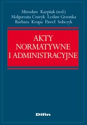 Opakowanie Akty normatywne i administracyjne