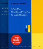 Analiza matematyczna w zadaniach 1 i 2. Autor: Krysicki Włodzimierz, Włodarski Lech. Dadada.pl Okładka książki Analiza matematyczna w zadaniach 1 i 2