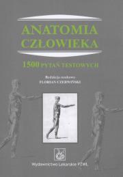 Okładka książki Anatomia człowieka 1500 pytań testowych