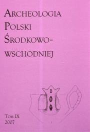 Opakowanie Archeologia Polski Środkowo-Wschodniej t.9