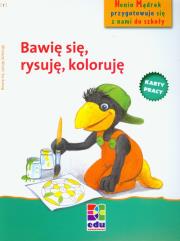 Bawię się rysuję koloruję Karty pracy. Wydawca: BC Edukacja. Dadada.pl Opakowanie Bawię się rysuję koloruję Karty pracy