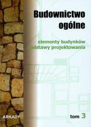 Okładka książki Budownictwo ogólne T.3