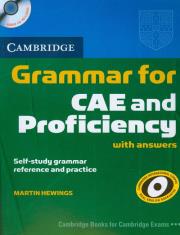 Opakowanie Cambridge Grammar for CAE and Proficiency with answers + CD