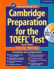 Okładka książki Cambridge Preparation for the TOEFL Test + CD