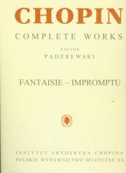 Okładka książki Chopin Complete Works Fantaisie-impromptu