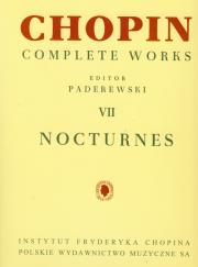 Chopin Complete Works VII Nokturny. Autor: Chopin Fryderyk. Dadada.pl Okładka książki Chopin Complete Works VII Nokturny