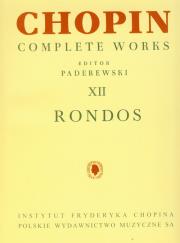 Chopin Complete Works XII Rondos. Autor: Chopin Fryderyk. Dadada.pl Okładka książki Chopin Complete Works XII Rondos