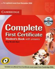 Complete First Certificate student's book with CD. Autor: Brook-Hart Guy. Dadada.pl Okładka książki Complete First Certificate student's book with CD
