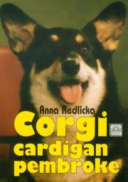 Corgi cardigan i  pembroke. Autor: Redlicka Anna. Dadada.pl Okładka książki Corgi cardigan i  pembroke