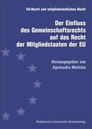 Opakowanie Der Einfluss des Gemeinschaftsrechts auf das Recht der Mitgliedstaaten der EU