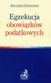 Okładka książki Egzekucja obowiązków podatkowych