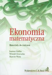 Okładka książki Ekonomia matematyczna