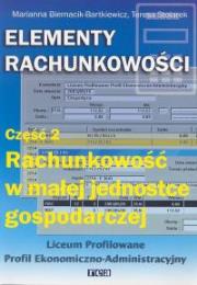 Okładka książki Elementy rachunkowości cz 2 podr +CD gratis REA