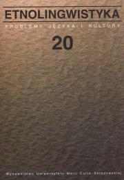 Opakowanie Etnolingwistyka tom 20