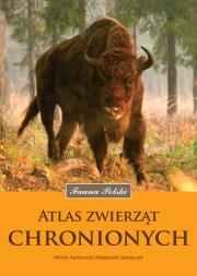 Okładka książki Fauna Polski. Atlas zwierząt chronionych
