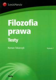 Okładka książki Filozofia prawa Testy