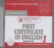 Opakowanie First certificate in English 1 CD