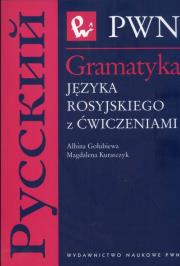 Gramatyka języka rosyjskiego z ćwiczeniami. Autor: Gołubiewa Albina, Kuratczyk Magdalena. Dadada.pl Okładka książki Gramatyka języka rosyjskiego z ćwiczeniami