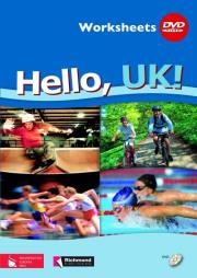Opakowanie Hello UK! Worksheets + DVD