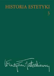 Okładka książki Historia estetyki tom 3